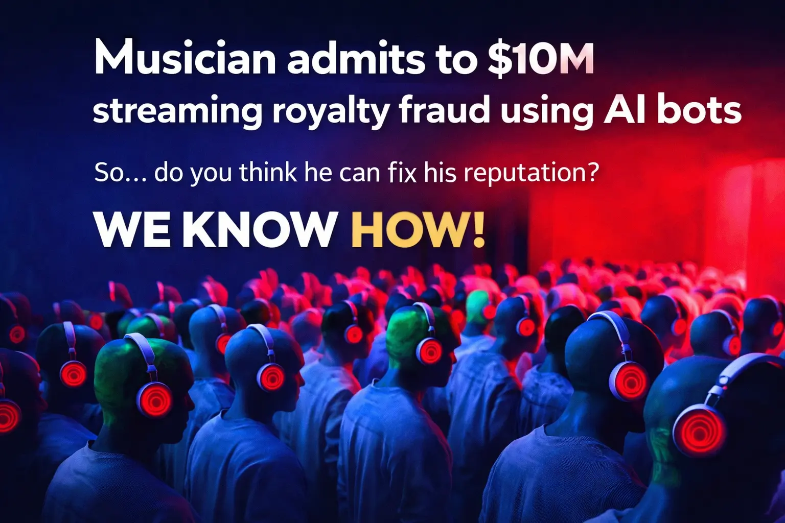 AI Fraud, Fake Streams, and $10M Lesson in Reputation