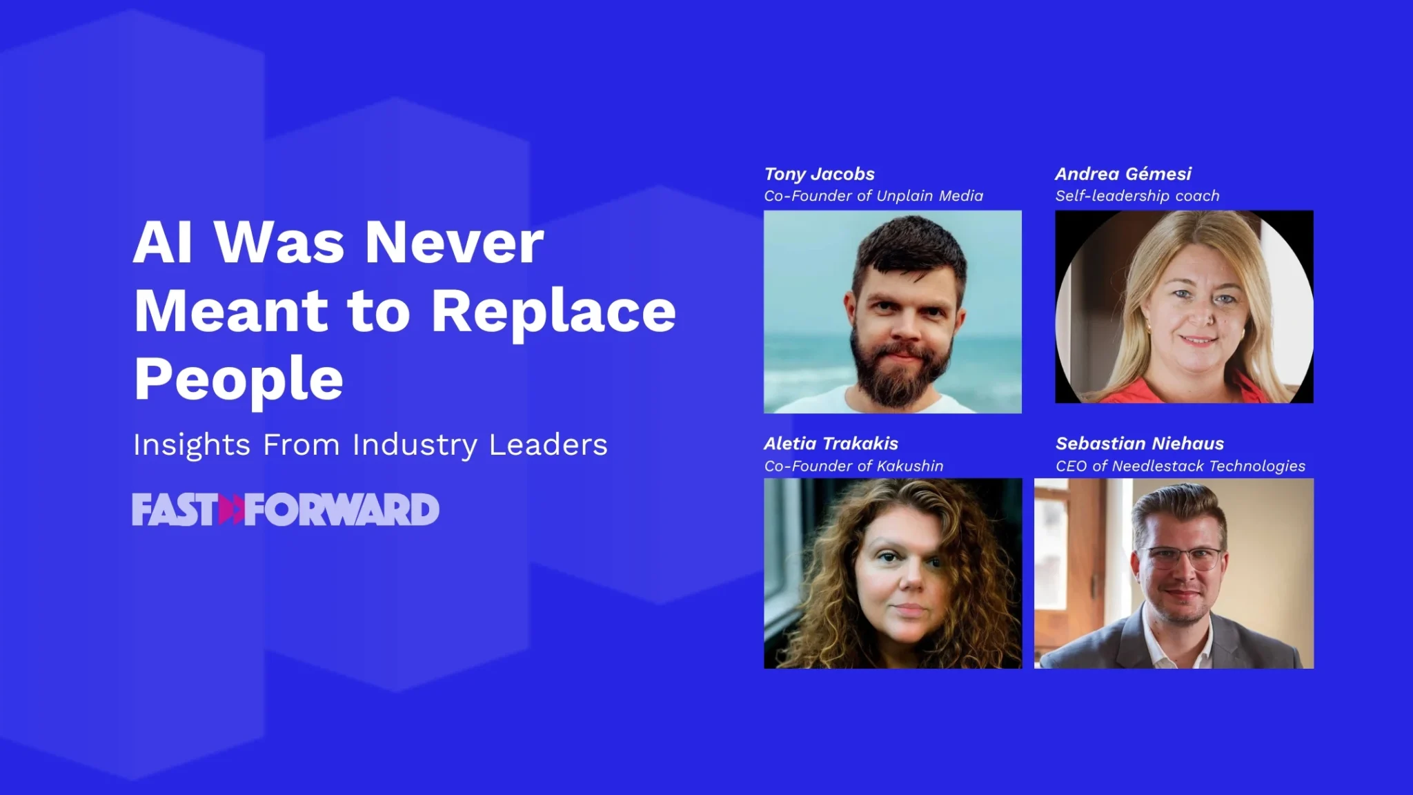 AI Was Never Meant to Replace People