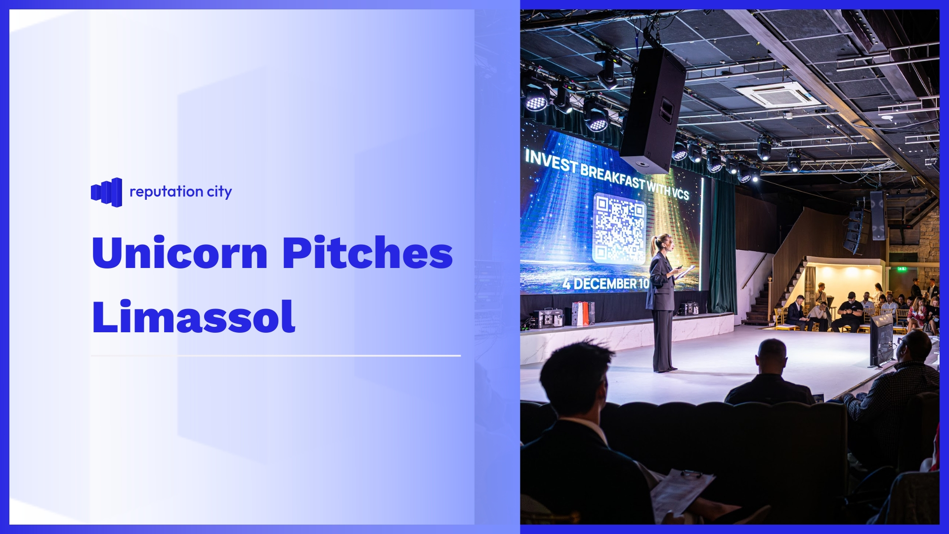 Unicorn pitches Limassol case Reputation City